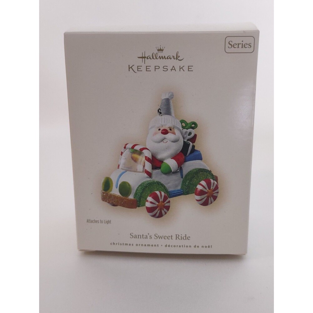 2007 Hallmark Keepsake Ornament - SANTA'S SWEET RIDE - 1st in Series CANDY CAR